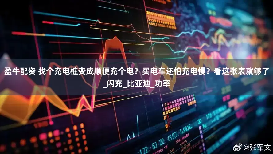 盈牛配资 找个充电桩变成顺便充个电？买电车还怕充电慢？看这张表就够了_闪充_比亚迪_功率