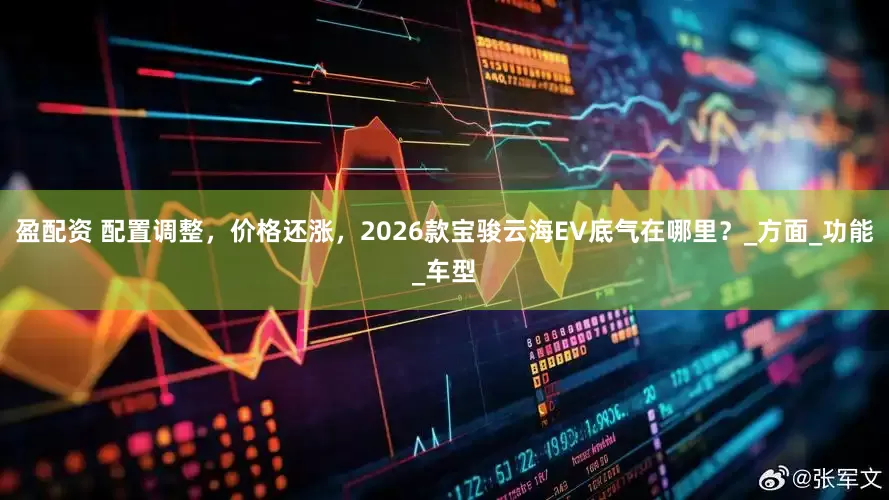 盈配资 配置调整，价格还涨，2026款宝骏云海EV底气在哪里？_方面_功能_车型